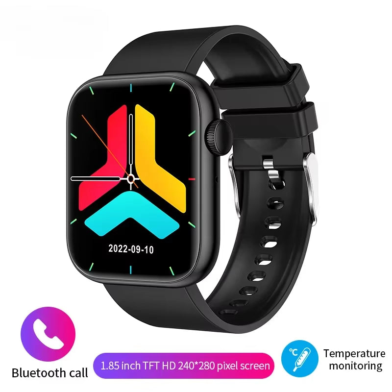 Smart Watch 2024 Wireless Charging Smartwatch Bluetooth Calls Men Women Smartwatches Fitness Bracelet Custom Watch Face