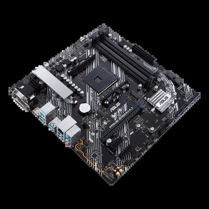 Prime B450M-A II AMD AM4 (Ryzen 5000, 3Rd/2Nd/1St Gen Ryzen Micro ATX Motherboard (128GB DDR4, 4400 O.C.), Nvme, HDMI 2.0B/Dvi/D-Sub, USB 3.2 Gen 2, BIOS Flashback, and Aura Sync)