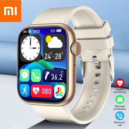 Smart Watch 2024 Wireless Charging Smartwatch Bluetooth Calls Men Women Smartwatches Fitness Bracelet Custom Watch Face